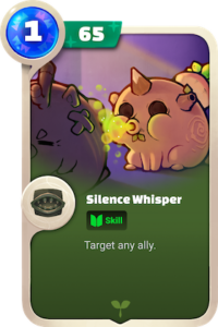 SILENCE WHISPER